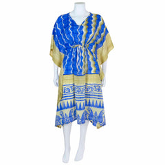 Recycled Sari Kaftan-Tops-Siesta Crafts