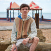 Reversible Recycled Sari Bomber Jacket-Coats, Jackets & Ponchos-Siesta Crafts