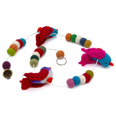 String of Felt Birds-Home Décor-Siesta Crafts