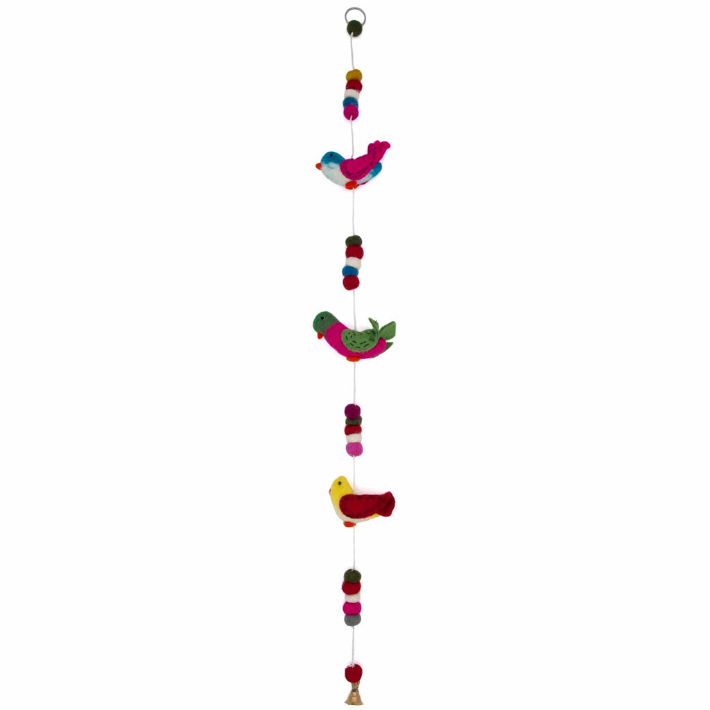 String of Felt Birds-Home Décor-Siesta Crafts