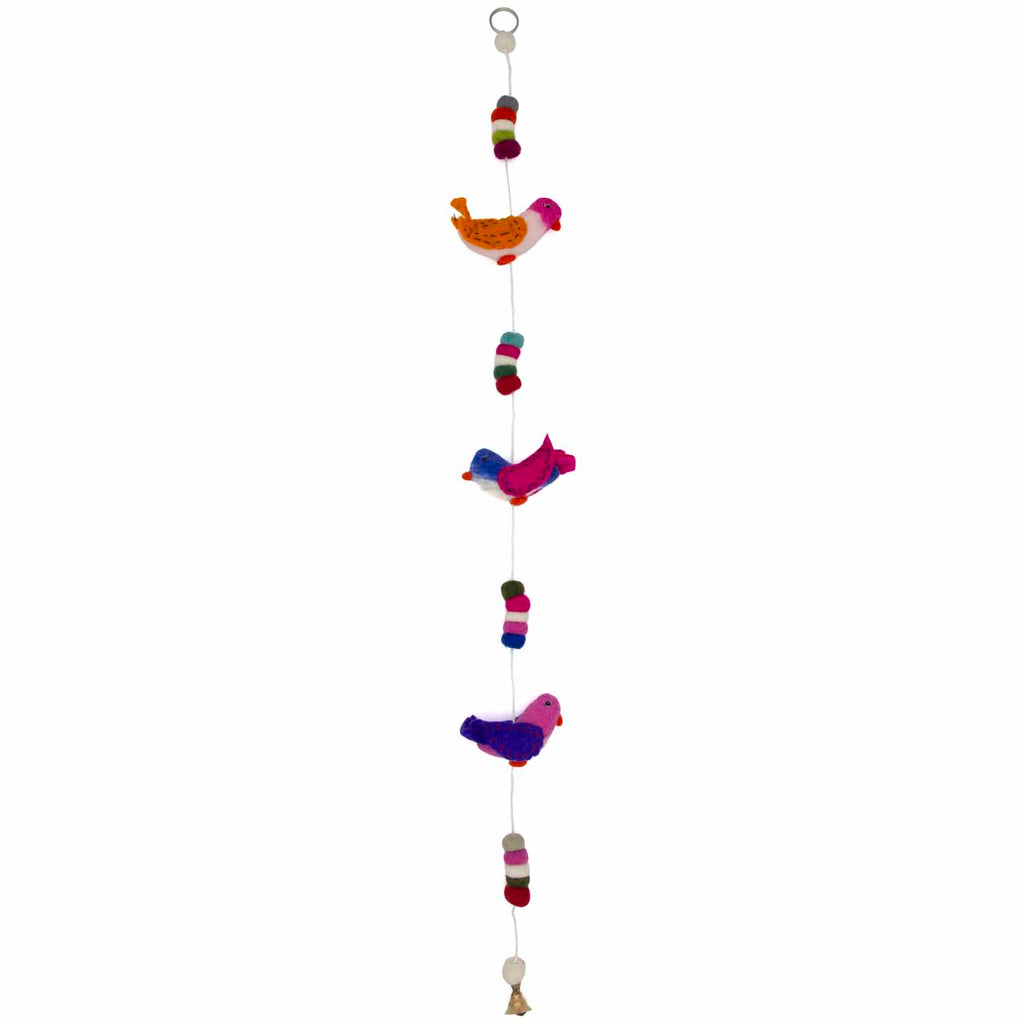 String of Felt Birds-Home Décor-Siesta Crafts