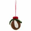 Pudding Felt Christmas Decoration-Home Décor-Siesta Crafts
