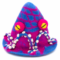 Octopus Felt Hat-Hats-Siesta Crafts