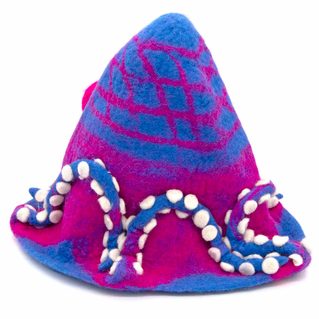 Octopus Felt Hat-Hats-Siesta Crafts