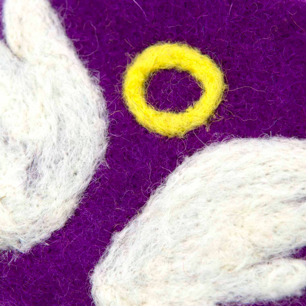 Angel Wings Felt Purse-Bags & Purses-Siesta Crafts