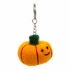 Pumpkin Felt Keyring-Keyrings & Bag Charms-Siesta Crafts