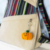 Pumpkin Felt Keyring-Keyrings & Bag Charms-Siesta Crafts