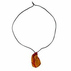 Recycled Sari Crystal Pouch Necklace-Bags & Purses-Siesta Crafts