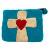 Cross Felt Purse-Bags & Purses-Siesta Crafts