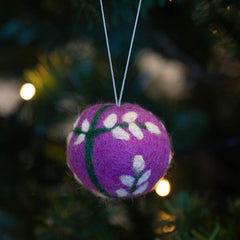 Tree Bauble Felt Hanging Decoration