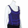 Aari Embroidered Tank Top-Tops-Siesta Crafts