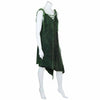 Stonewash Lace Up Diagonal Dress-Dresses-Siesta Crafts
