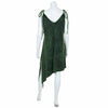 Stonewash Lace Up Diagonal Dress-Dresses-Siesta Crafts