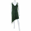 Stonewash Lace Up Diagonal Dress-Dresses-Siesta Crafts
