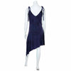 Stonewash Lace Up Diagonal Dress-Dresses-Siesta Crafts