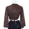 Stonewash Wrap Top-Tops-Siesta Crafts