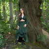 Stonewash Ruffle Maxi Skirt-Skirts-Siesta Crafts