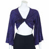 Stonewash Wrap Top-Tops-Siesta Crafts