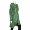 Aari Lace Embroidered Coat with Pixie Hood-Coats, Jackets & Ponchos-Siesta Crafts