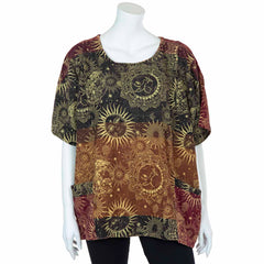 Sun and Moon Artist Smock Top-Tops-Siesta Crafts