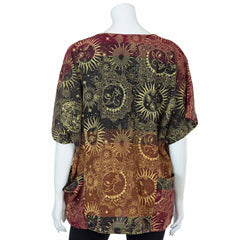 Sun and Moon Artist Smock Top-Tops-Siesta Crafts