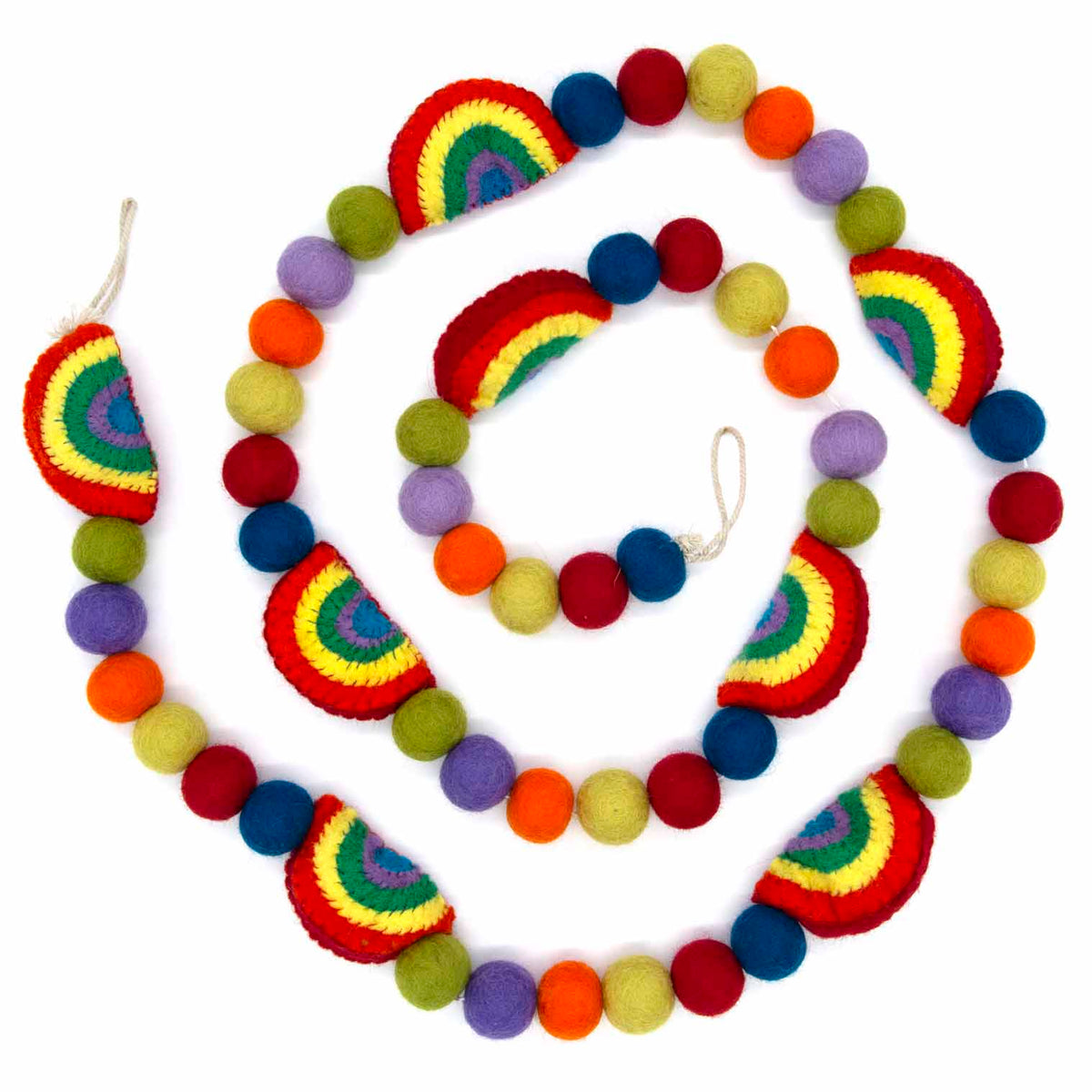 String of Felt Rainbows – Siesta Crafts
