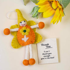 Felt Fairy - Thank You-Home Décor-Siesta Crafts