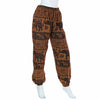 Autumnal Elephant Print Trousers-Trousers-Siesta Crafts