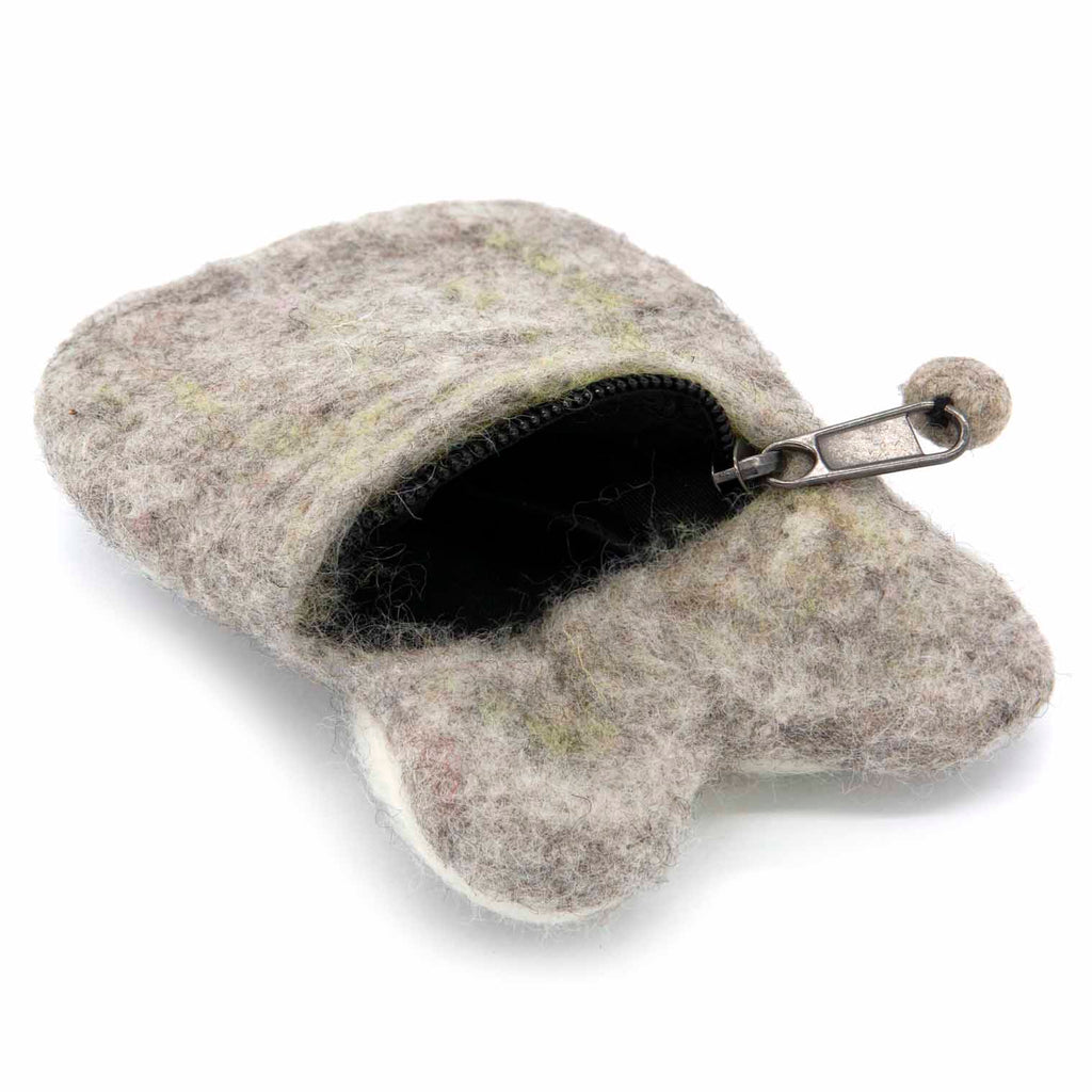 Owl Felt Coin Purse-Bags & Purses-Siesta Crafts