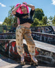 Drawstring Recycled Sari Trousers-Trousers-Siesta Crafts