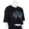 Henna Moth Crop T-Shirt-T-Shirts-Siesta Crafts