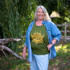 Lotus Yoga Slouch Top