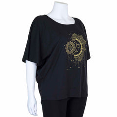 Eclipse Slouch Top-T-Shirts-Siesta Crafts