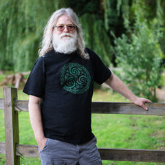 Celtic Triskelion T-Shirt-T-Shirts-Siesta Crafts