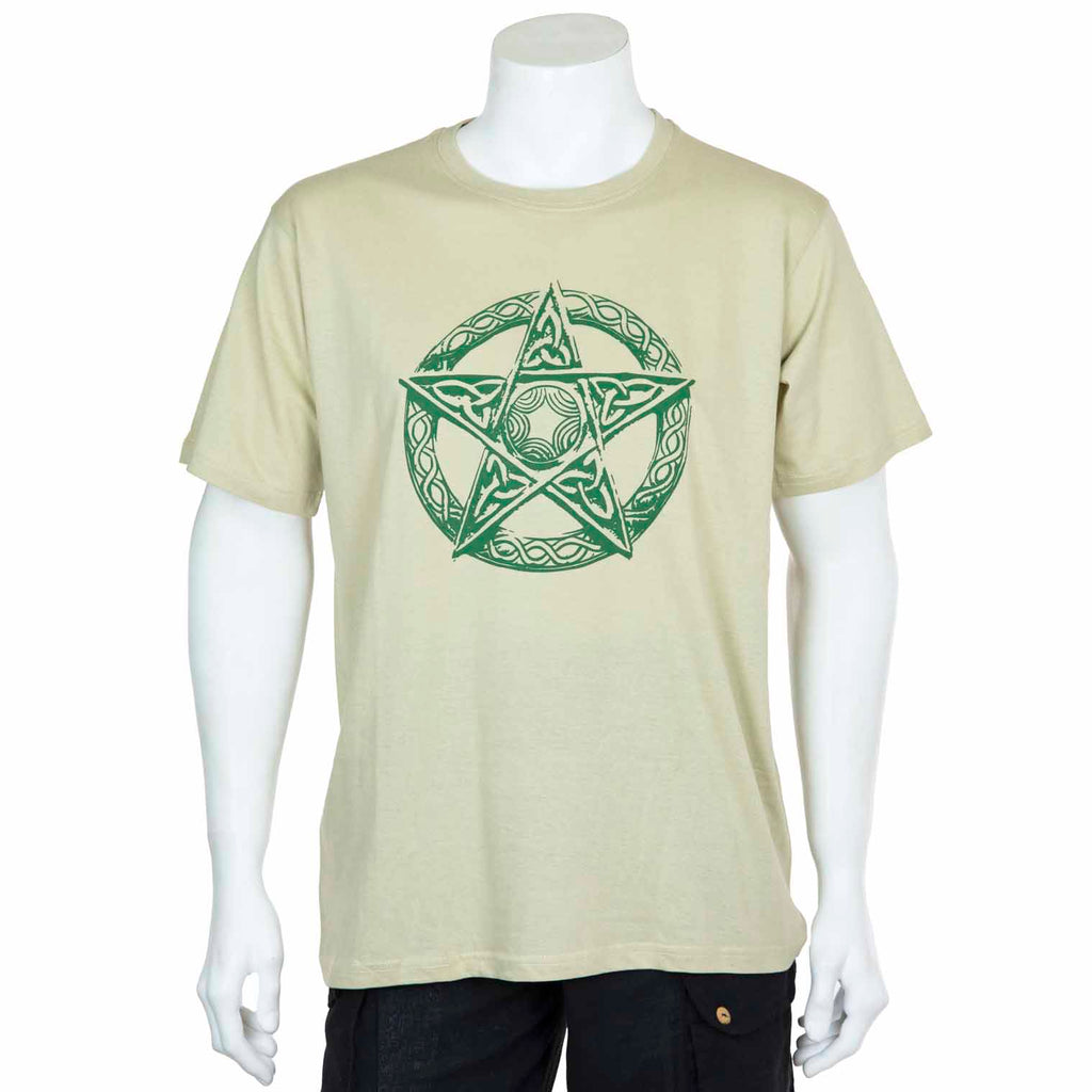 Celtic Pentacle T-Shirt-T-Shirts-Siesta Crafts
