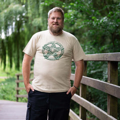Celtic Pentacle T-Shirt-T-Shirts-Siesta Crafts