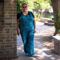 Sun and Moon Jersey Dungarees-Dungarees & Jumpsuits-Siesta Crafts