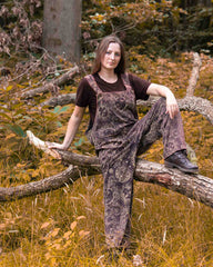 Sun and Moon Jersey Dungarees-Dungarees & Jumpsuits-Siesta Crafts