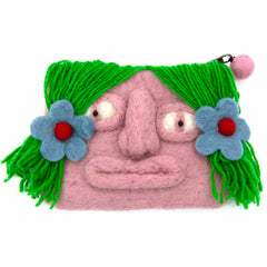 Face Felt Purse-Bags & Purses-Siesta Crafts