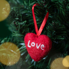 Love Heart Felt Hanging-Home Décor-Siesta Crafts
