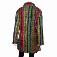 Brushed Gheri Fleece Lined Coat-Coats, Jackets & Ponchos-Siesta Crafts
