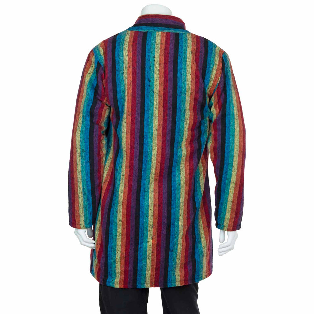 Brushed Gheri Fleece Lined Coat-Coats, Jackets & Ponchos-Siesta Crafts