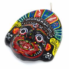 Bhairab Clay Mask-Home Décor-Siesta Crafts