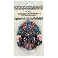 Bhairab Clay Mask-Home Décor-Siesta Crafts