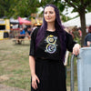Eternal Celestial Snake Crop T-Shirt-T-Shirts-Siesta Crafts