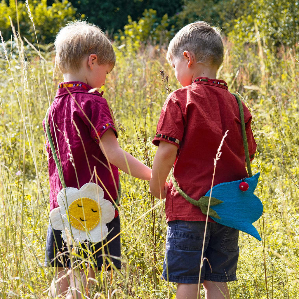 Kid's Felt Bluebell Bag-Bags & Purses-Siesta Crafts