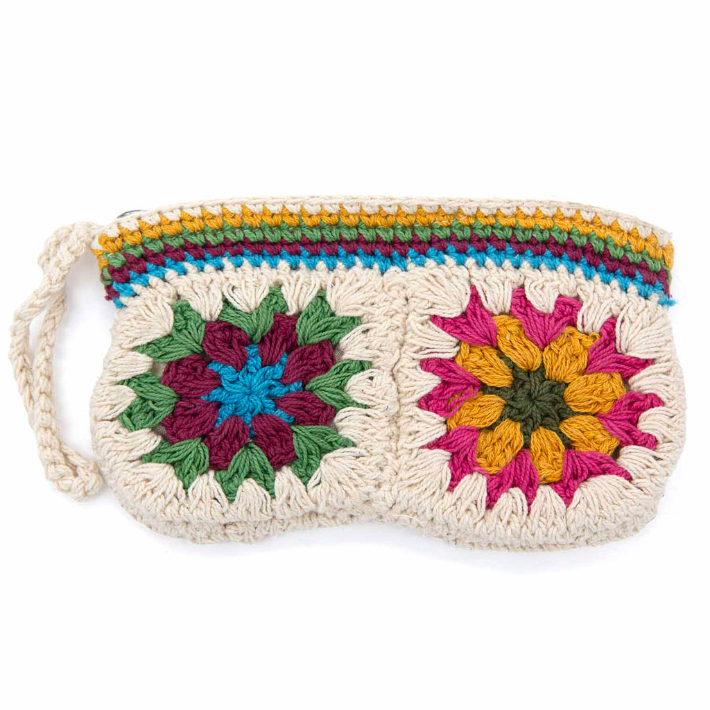 Crochet Granny Square Purse-Bags & Purses-Siesta Crafts