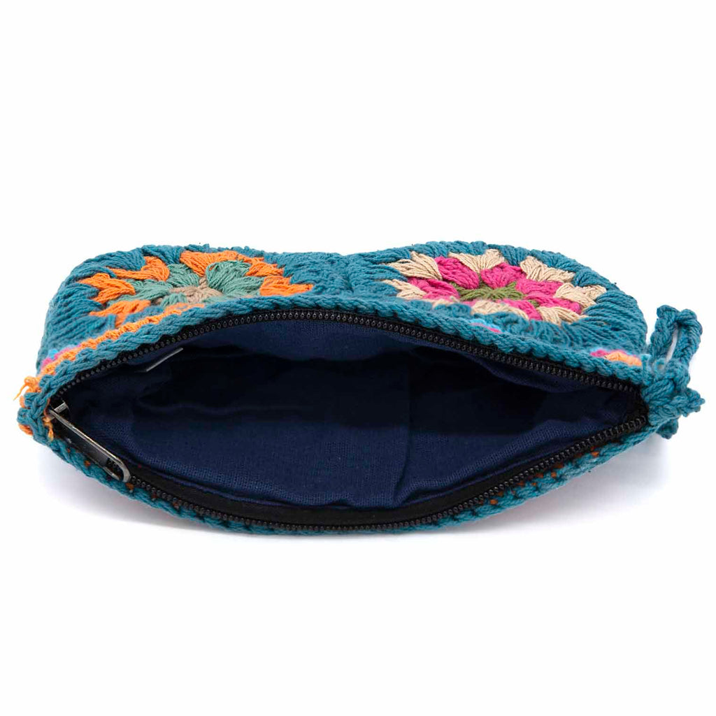 Crochet Granny Square Purse-Bags & Purses-Siesta Crafts
