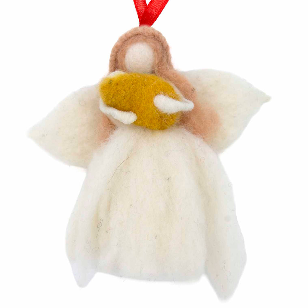 Fuzzy Fairy Godmother Felt Hanging-Home Décor-Siesta Crafts