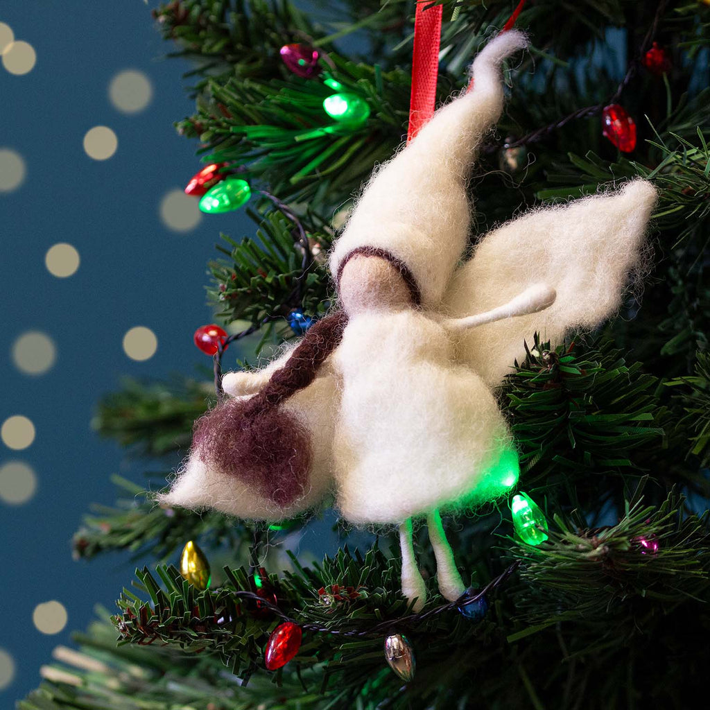 Fuzzy Flossie Fairy Felt Hanging-Home Décor-Siesta Crafts